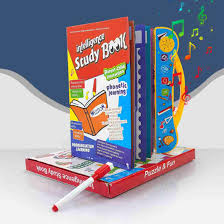ntelligence Book for Kids | Phonetic Learning, Alphabets, Numbers, Animals, Fruits, Shapes, Vehicles & Colors | Electronic Sound Teaching Aid
