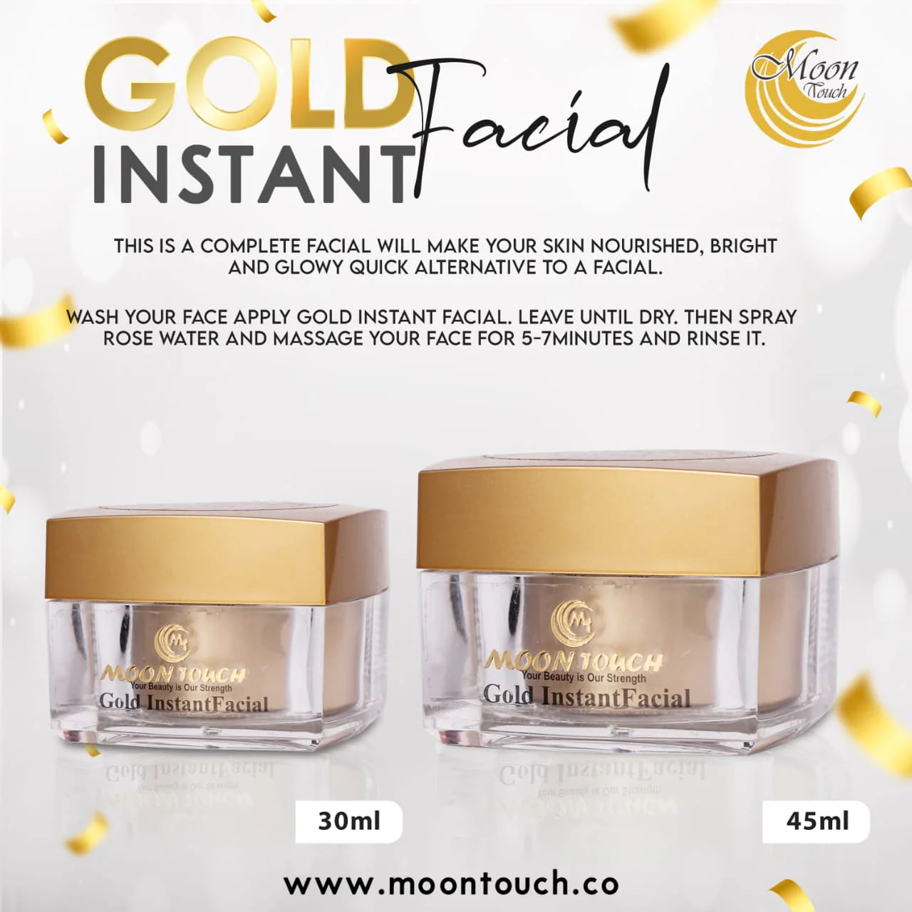 All in One Gold Instant Facial