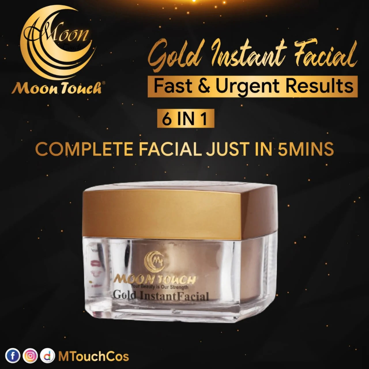 All in One Gold Instant Facial